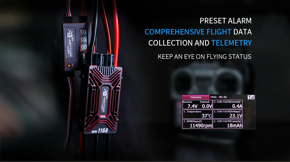 T-MOTOR AM670 520KV COMBO (AM670/AM116A ESC/18X8 PROP) For 67" Models - Image 8