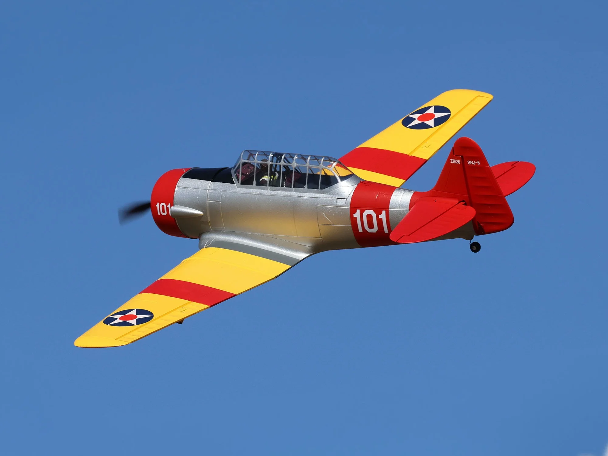 E-Flite SNJ-5/AT-6 Texan 1.5m BNF Basic with AS3X+ and SAFE Select EFL08750 - Image 18