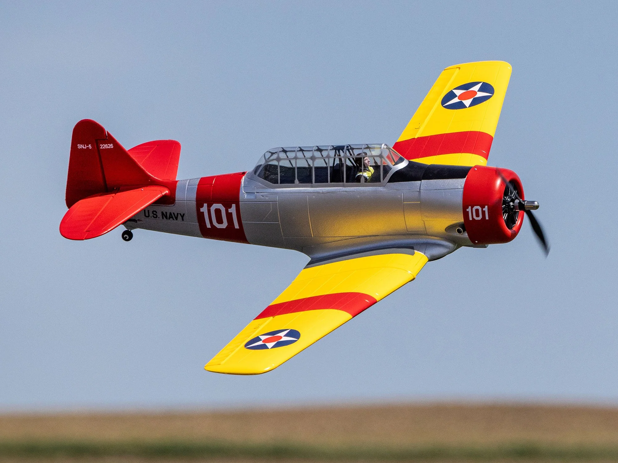E-Flite SNJ-5/AT-6 Texan 1.5m BNF Basic with AS3X+ and SAFE Select EFL08750 - Image 20