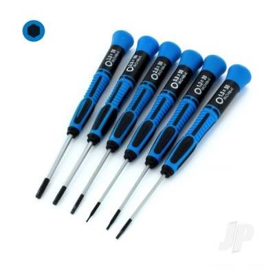 Modelcraft PSD1606 6pc Hex Key Driver Set SHSPSD1606