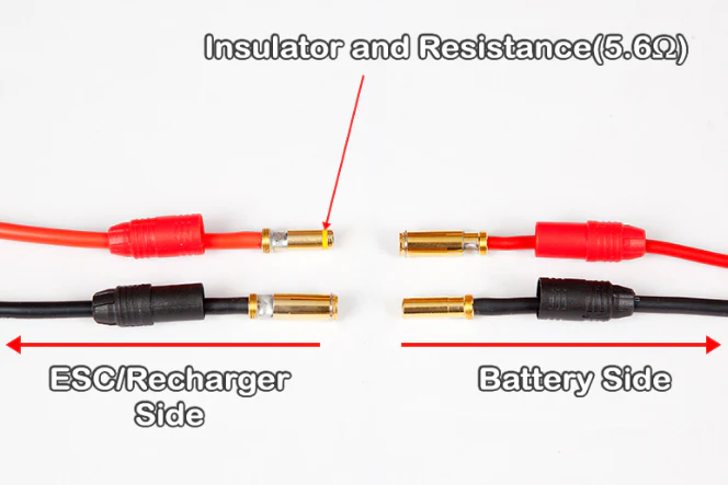 Radient AS150 Anti Spark ESC End (1 set) RDNAC010148 - Image 2