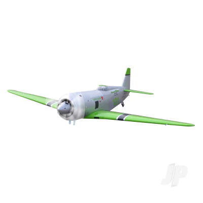 Seagull Yak 11 Reno Racer, Perestroika (30-35cc) 1.80m / 71in, Green / Chrome with Electric Retracts SEA302NPG