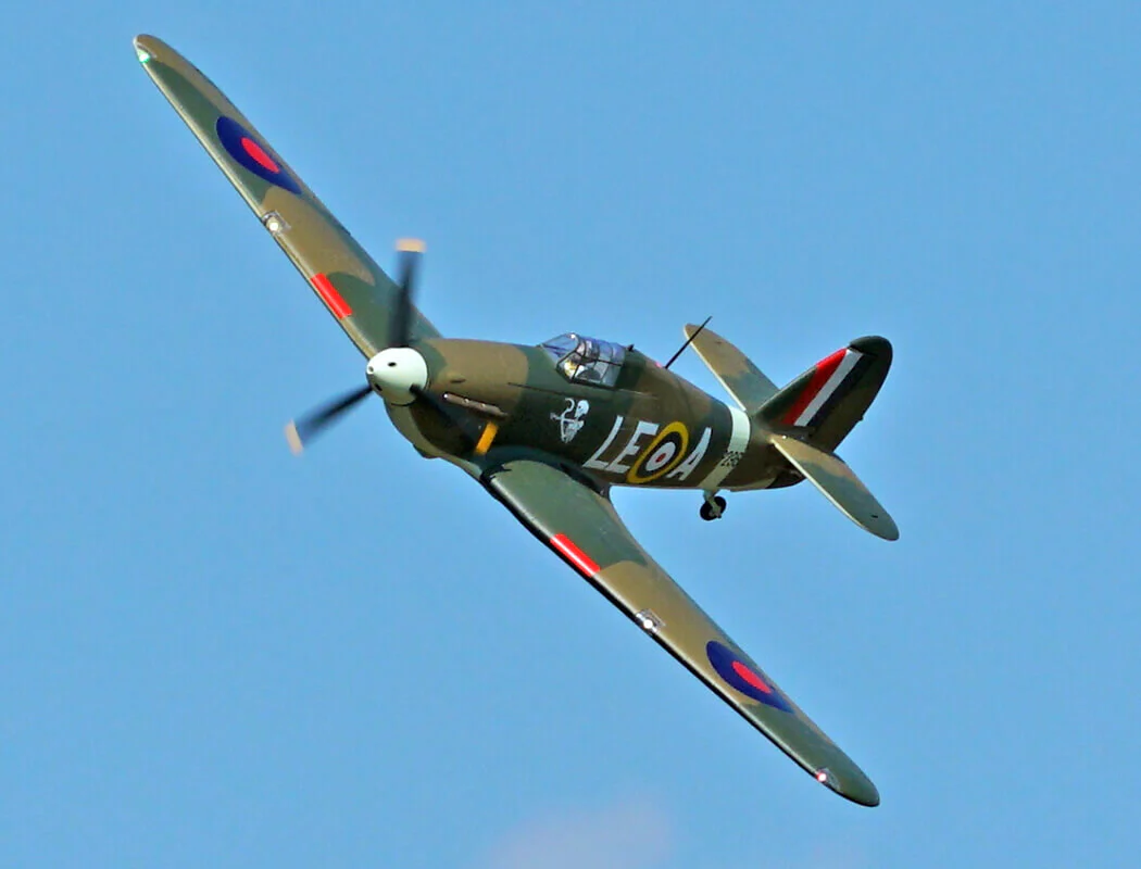 XFLY Hawker Hurricane Mk1 Brown/Green 1200mm PNP XF126P-B