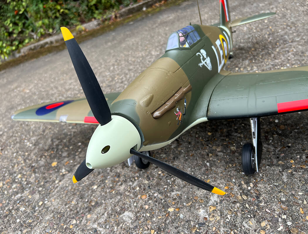 XFLY Hawker Hurricane Mk1 Brown/Green 1200mm PNP XF126P-B - Image 16