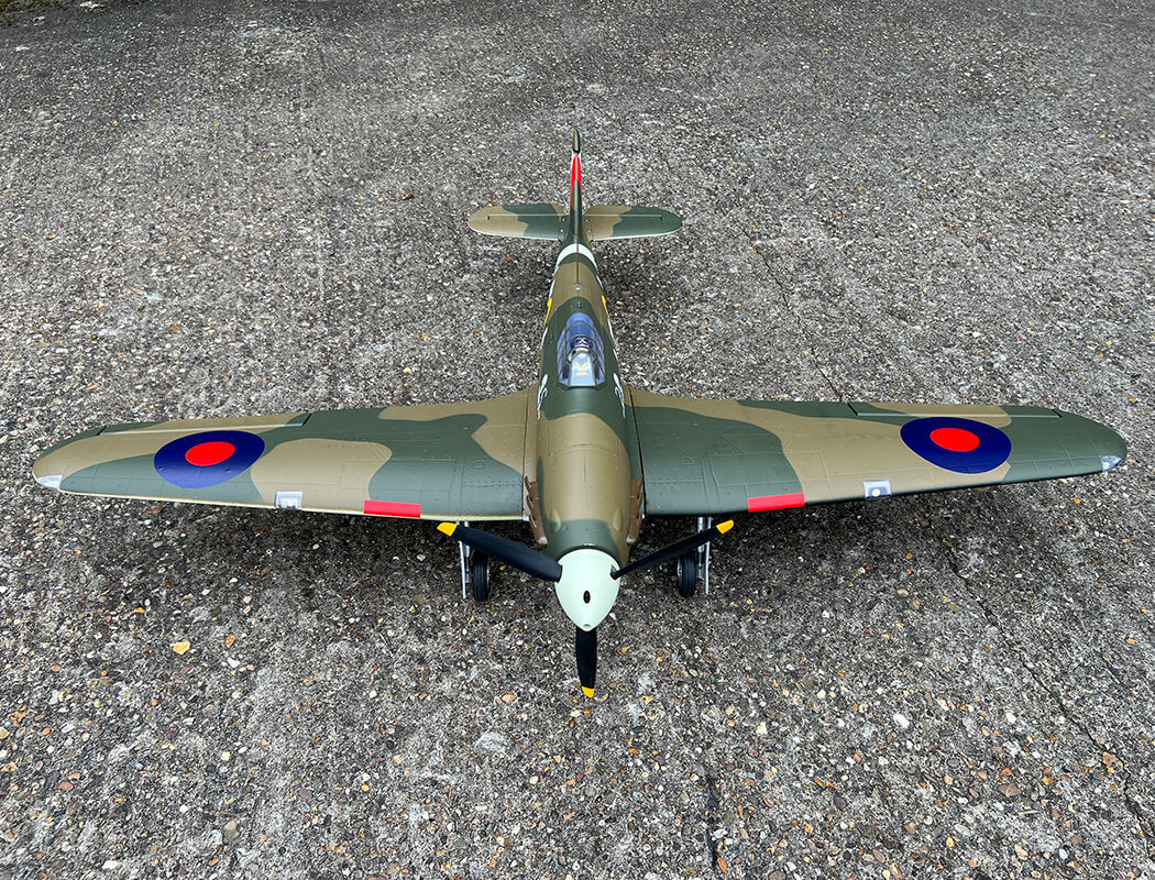 XFLY Hawker Hurricane Mk1 Brown/Green 1200mm PNP XF126P-B - Image 18