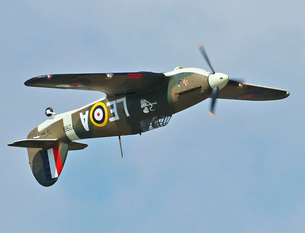 XFLY Hawker Hurricane Mk1 Brown/Green 1200mm PNP XF126P-B - Image 25