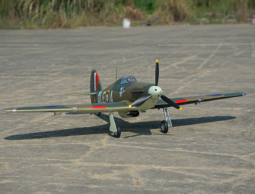 XFLY Hawker Hurricane Mk1 Brown/Green 1200mm PNP XF126P-B - Image 29