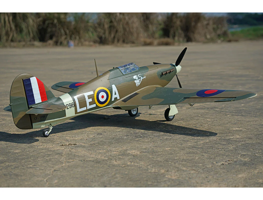 XFLY Hawker Hurricane Mk1 Brown/Green 1200mm PNP XF126P-B - Image 6