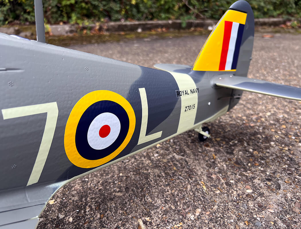 XFLY Hawker Sea Hurricane Mk1 Grey/Green 1200mm PNP XF126P-N - Image 10