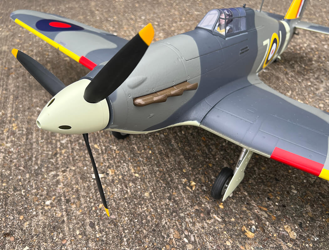 XFLY Hawker Sea Hurricane Mk1 Grey/Green 1200mm PNP XF126P-N - Image 13