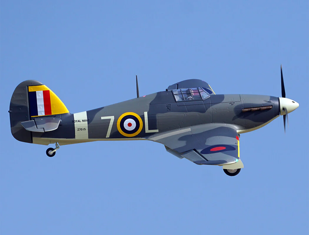 XFLY Hawker Sea Hurricane Mk1 Grey/Green 1200mm PNP XF126P-N - Image 28