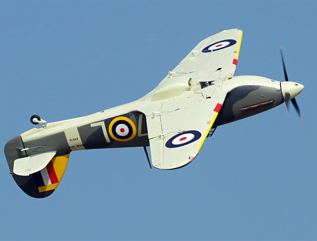 XFLY Hawker Sea Hurricane Mk1 Grey/Green 1200mm PNP XF126P-N - Image 6