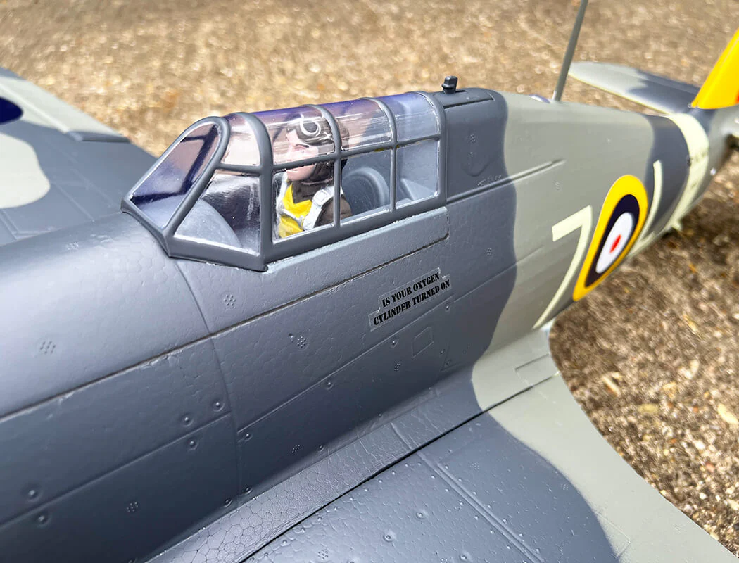 XFLY Hawker Sea Hurricane Mk1 Grey/Green 1200mm PNP XF126P-N - Image 9